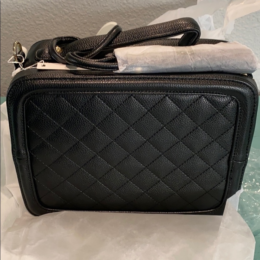 💕LAST 1💕Black Quilted Box Satchel ⭐️ - Picture 11 of 16